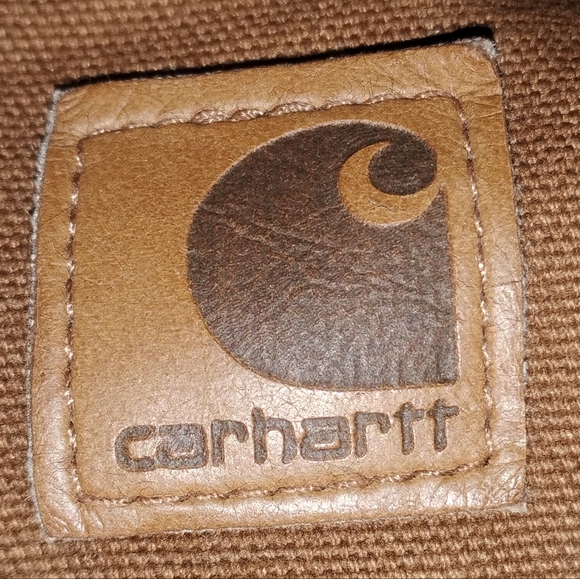 Carhartt 3XL Duck Brown Thermal Active Hooded Work Coat Rugged 💪🥶 - Picture 9 of 9